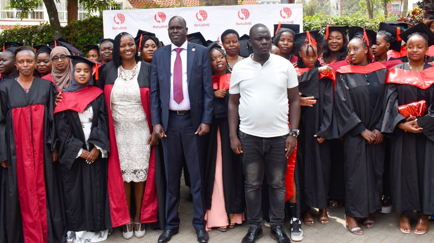 Dr. Kiptoo graces RefuSHE’s annual graduation ceremony 