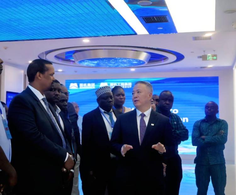 Kenyan Delegation Visits CMEC Group Headquarters in Beijing